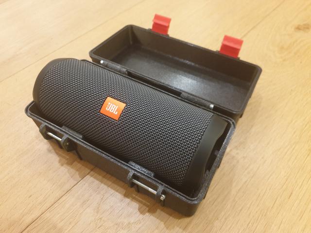 Rugged JBL Flip case 3D model thumbnail