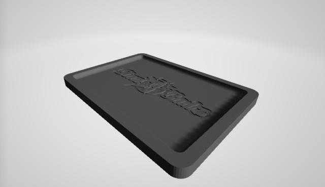 Rolling Tray 2 3D model thumbnail