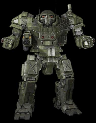 Atlas Battlemech 3D model thumbnail