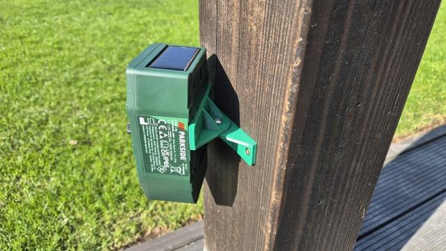 Solar Powered Animal Repeller Mount (Lidl PTUS 1 B2) 3D model thumbnail
