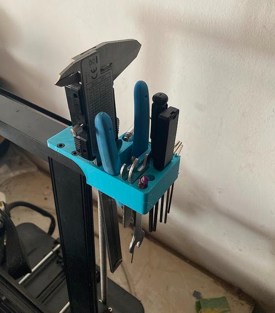 Ender 3 V3 SE Tool Holder 3D model thumbnail