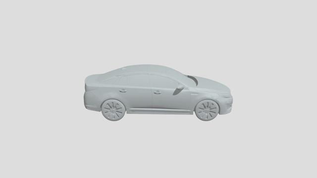 KIA Optima SX T-GDI 2011 for 3D-printing 3D model thumbnail