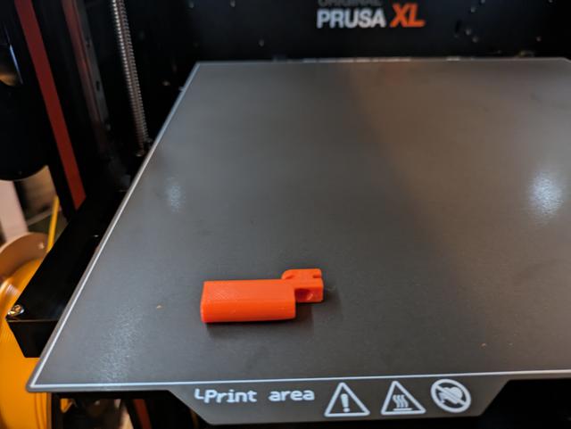 XL Nozzle Scrubber Brush Nutless Twist Lock 3D model thumbnail