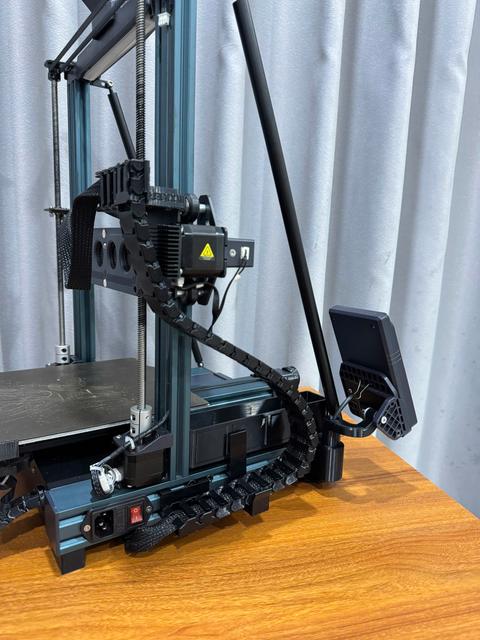 Elegoo Neptune 4 series full cable chain. 3D model thumbnail