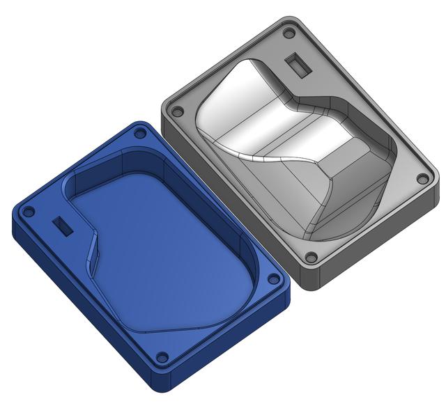 Logitech MX Master 3 case 3D model thumbnail