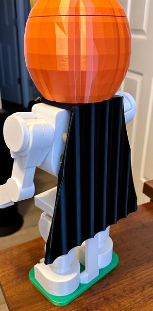 Cape for Mega Lego-Like Skeleton 10:1 Scale 3D model thumbnail