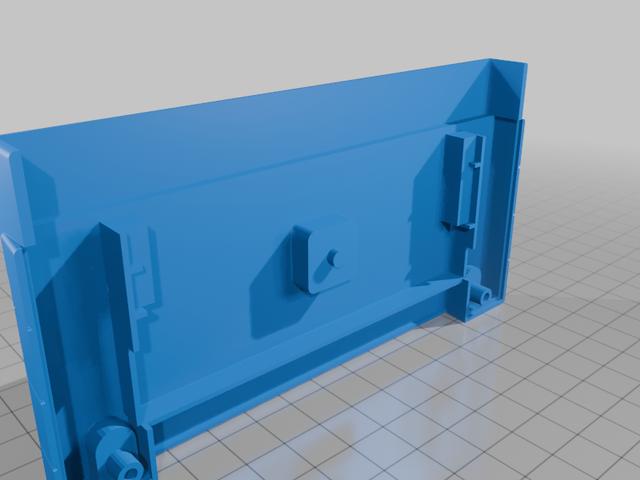 SFC to SNES adapter 3D model thumbnail