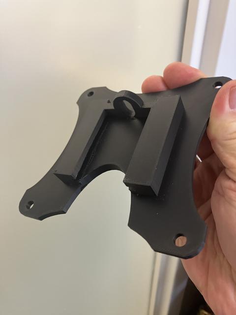 Monitor Arm VESA Mount Bracket 3D model thumbnail