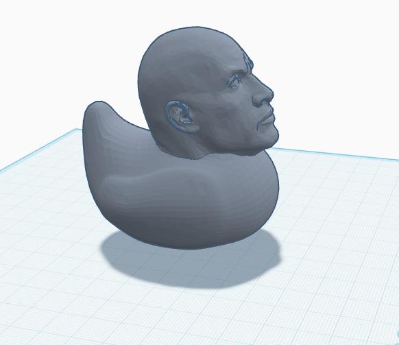 The Rock Duck 3D model thumbnail