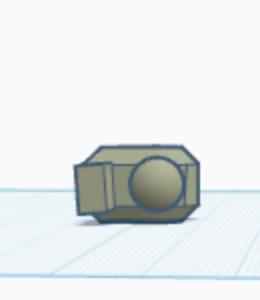 dummy 13 monster head 3D model thumbnail