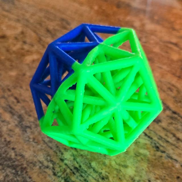 Tetty Dodecahedron 3D model thumbnail