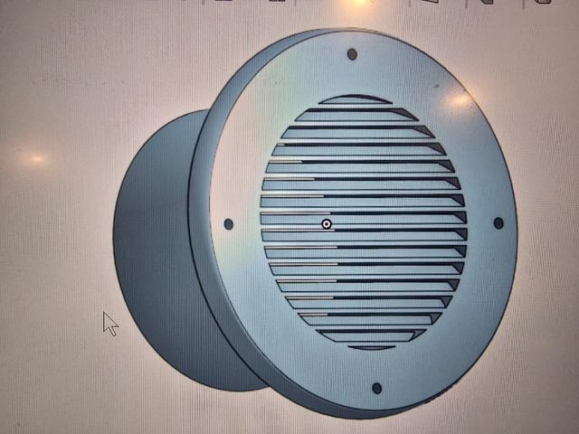 Wave 2/3 intake and exhaust trailer permanent bulkheads 3D model thumbnail