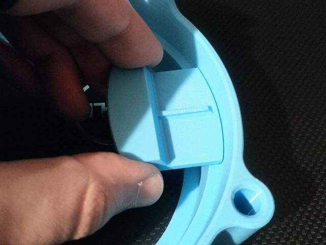 Sanding block for Circular Sock Knitting Machine collar 3D model thumbnail