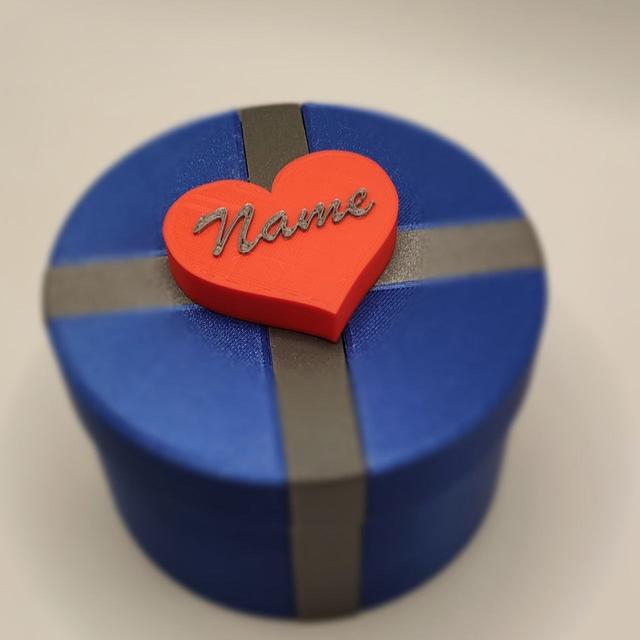 Heart Topper 3D model thumbnail