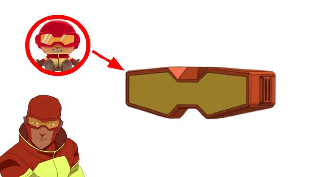 Rex splode goggles  3D model thumbnail