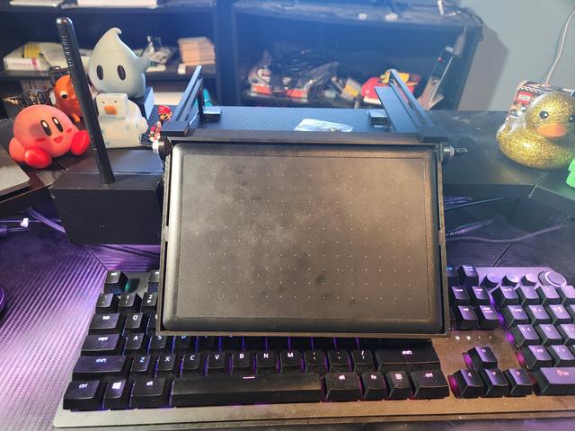 clamp on, one by Wacom, above desk slider 3D model thumbnail