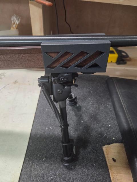 Henry Bipod Adapter for Homesteader 3D model thumbnail