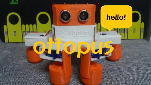 Ottopus DIY robot 3D model thumbnail