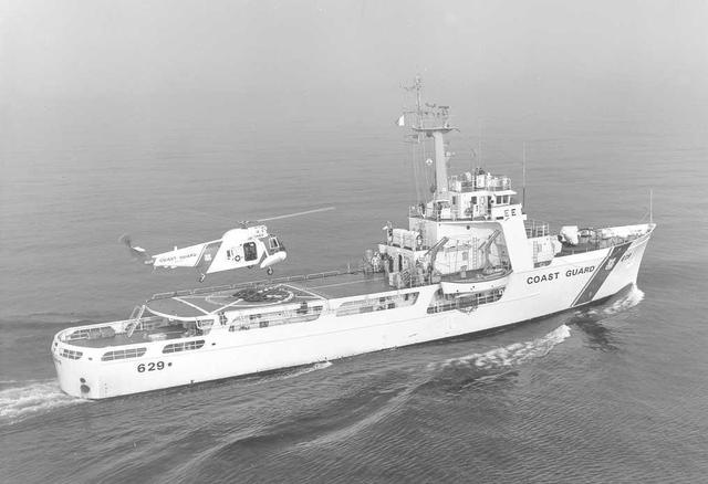 USCGC Decisive (Reliance Class Coast Guard Cutter) 1:600 Scale 3D model thumbnail