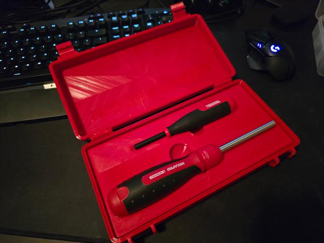 Rugged Box for Megapro Automotive and Precision Screwdrivers 3D model thumbnail