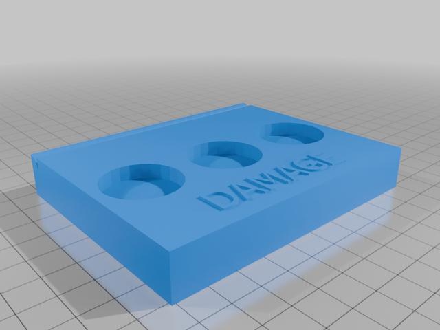 Aces card holder 3D model thumbnail