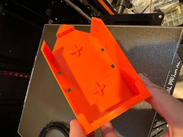 1U Modular Tray for ASUS MA-25 Coax to Ethernet Adapter (MoCA Adapter) 3D model thumbnail