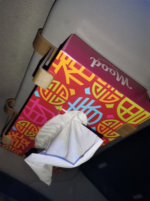 Car sun visor tissue box holder 3D model thumbnail