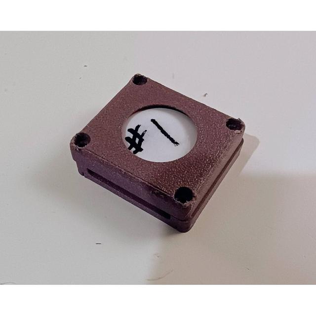 Airtag holder for 30mm dog collar 3D model thumbnail