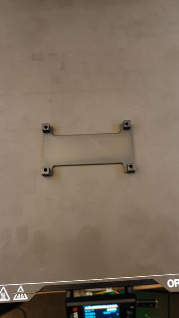 Wearable CYD Cheap Yellow Display Enclosure Base 3D model thumbnail