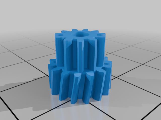 1982-1992 Third Gen Firebird | Camaro Odometer Gears 3D model thumbnail