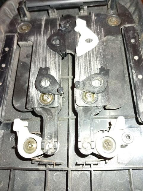 Armrest latching parts Forester SG 3D model thumbnail