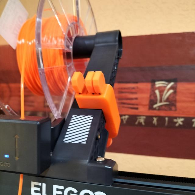 Mini G clamp with slots for Micro SD 3D model thumbnail