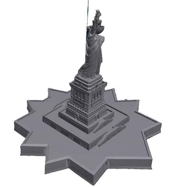 Statue of Benchy 3D model thumbnail