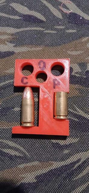 9mm Luger Case multi gauge 3D model thumbnail