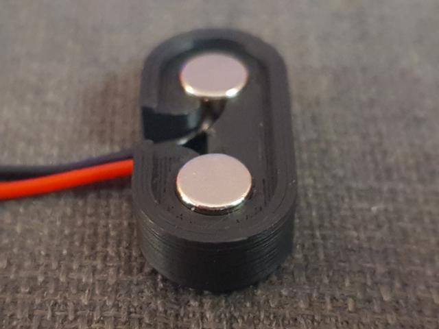 Magnetic Connector for various magnet sizes 3D model thumbnail
