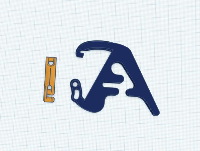 Artifaxing Carabiner 3D model thumbnail