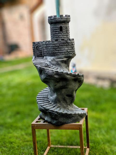 Spiral Tower - Remix in pieces 3D model thumbnail