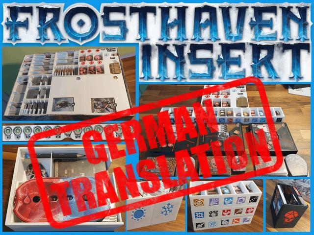 German Translation - Frosthaven Insert 3D model thumbnail