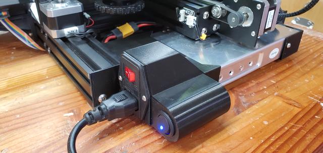 Ender 3 power supply relocate 3D model thumbnail