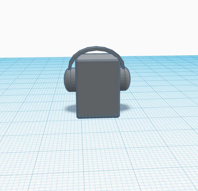 Lucky 13 Head-phoned Head 3D model thumbnail