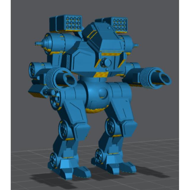 Black Fang BKF-1/BKF-2 3D model thumbnail