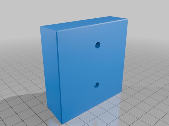 Stahlwerk 20V accu mount Akku Halterung 3D model thumbnail
