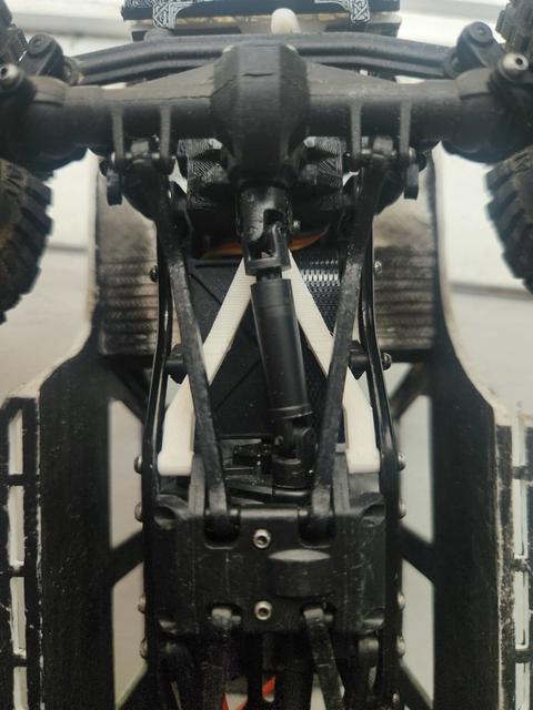 scx24 front upper link super flex 3D model thumbnail