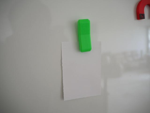 Quick Slide/Press Fridge Magnet 3D model thumbnail