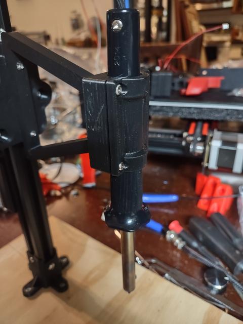 KN-30 Soldering iron clamp 3D model thumbnail