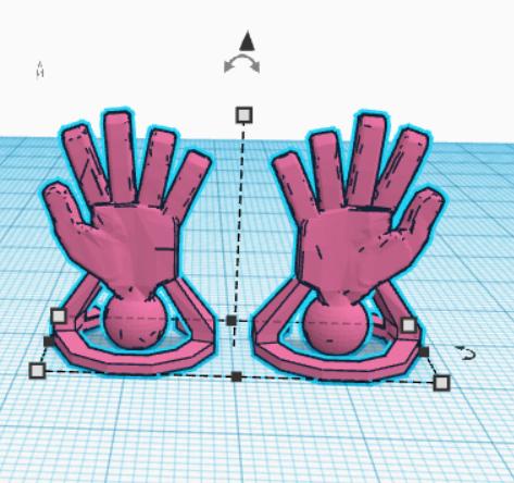 L13 flat hand remix 3D model thumbnail