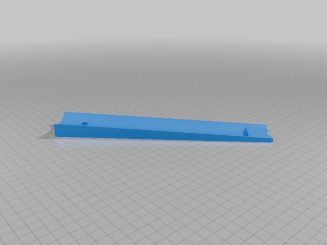 CZ 457 AT-One Rail forend spacer 3D model thumbnail