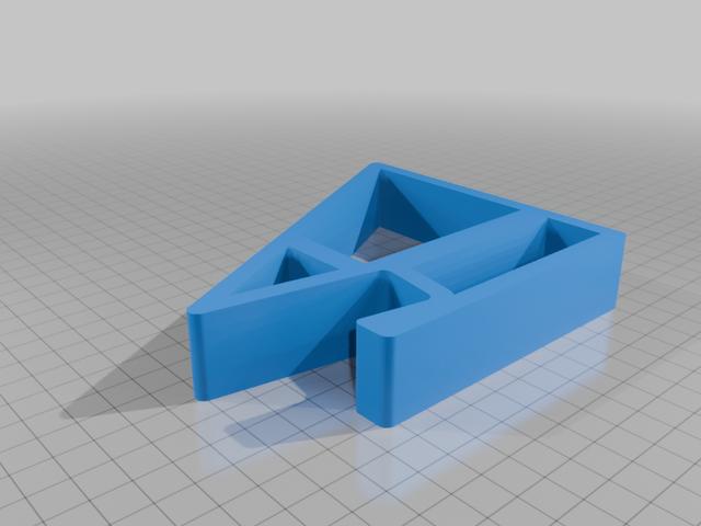 Corner Monitor Stands/Mounts 3D model thumbnail