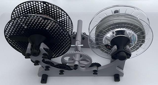 Short source cradle for Pastamatic - Filament Spool Winder 3D model thumbnail