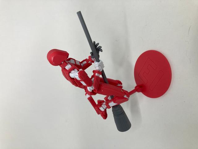 Dummy 13 broom 3D model thumbnail